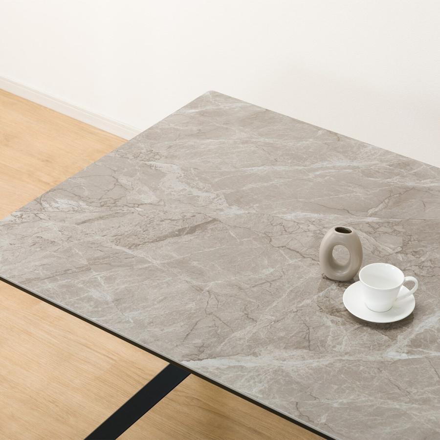 ニトリ（NITORI） セラミックダイニングテーブル(セーラル150BE/BK