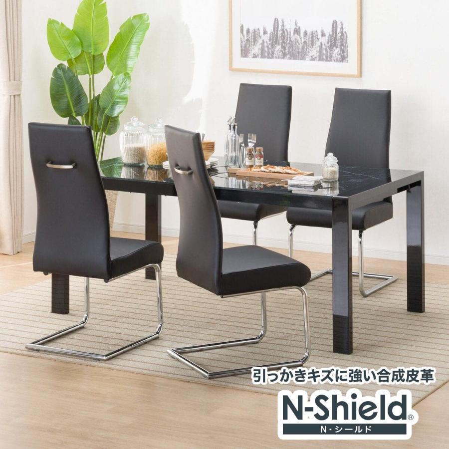 ニトリ（NITORI） 伸長式ダイニングテーブル5点セット(DT160/200 ES01