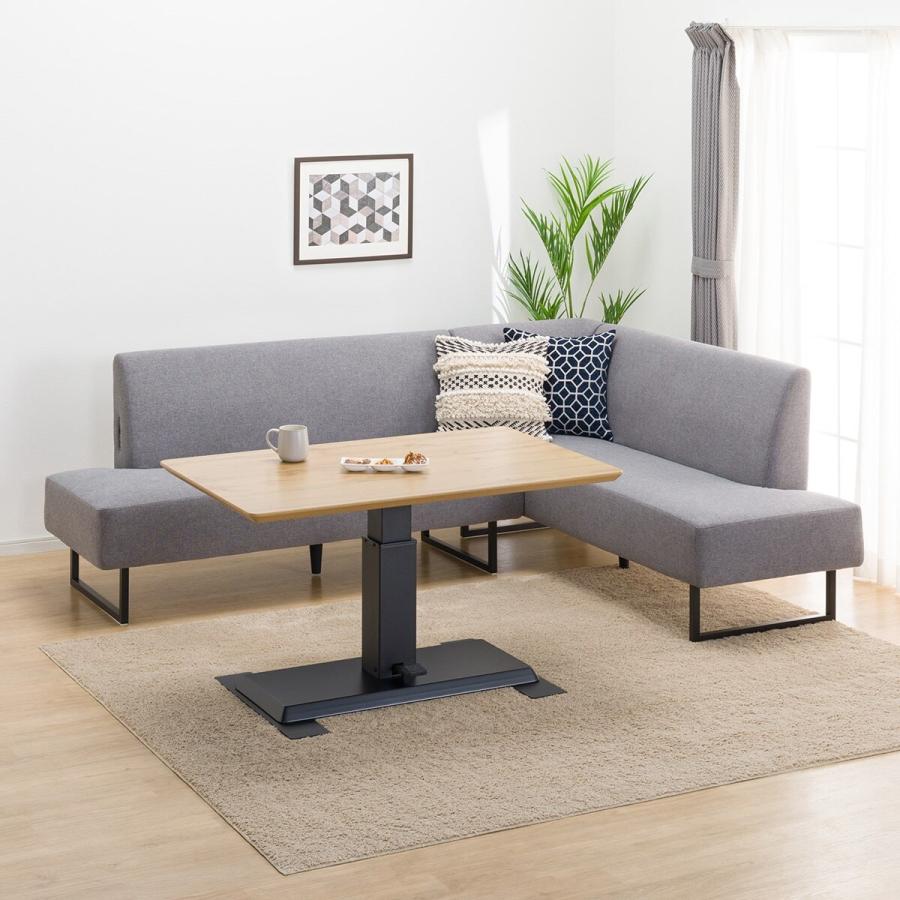 ニトリ（NITORI） 昇降リビングダイニングテーブル3点セット(LC-004