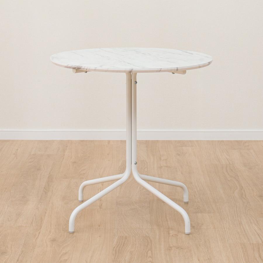 ニトリ（NITORI） ダイニングテーブル(SO108 70円形 WH/WH) : ニトリ