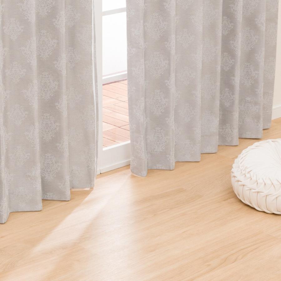 ニトリ（NITORI） 遮熱・遮光ドレープカーテン(DH52 LGY 100X200X2