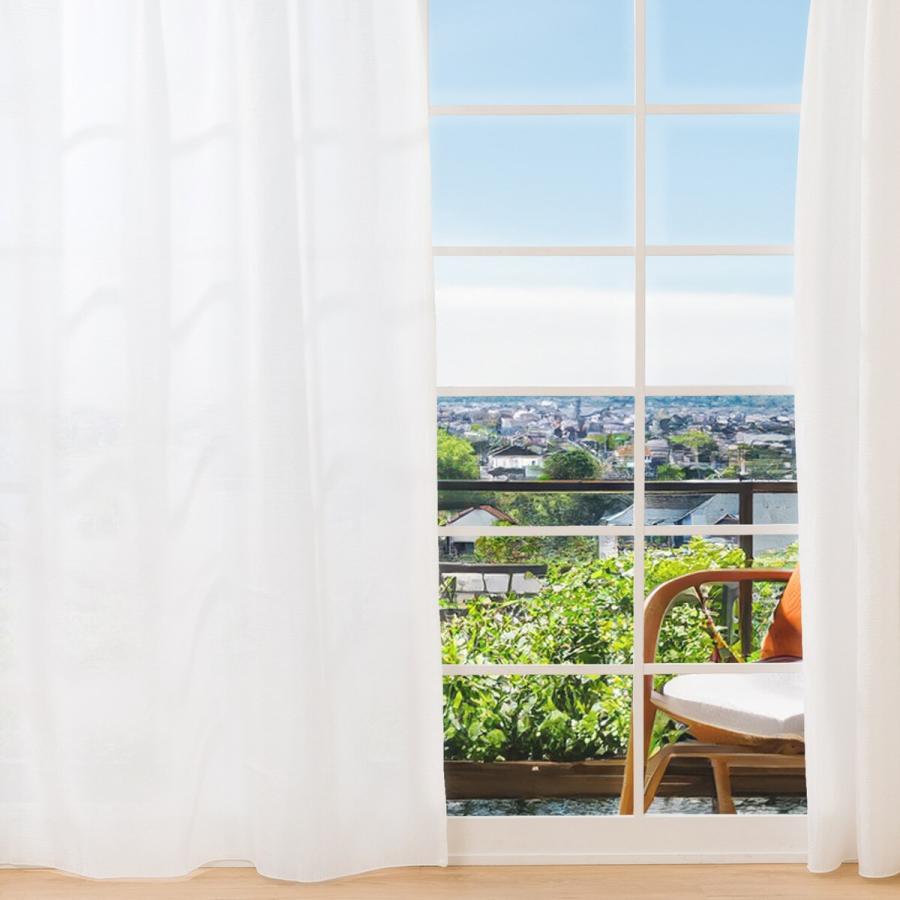 ニトリ（NITORI） 採光・遮像レースカーテン(Nナチュレシャイン