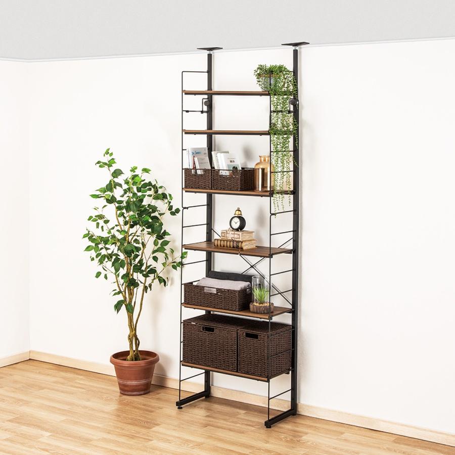 ニトリ（NITORI） 幅60cmセット 突っ張り壁面収納Nポルダ上段追加