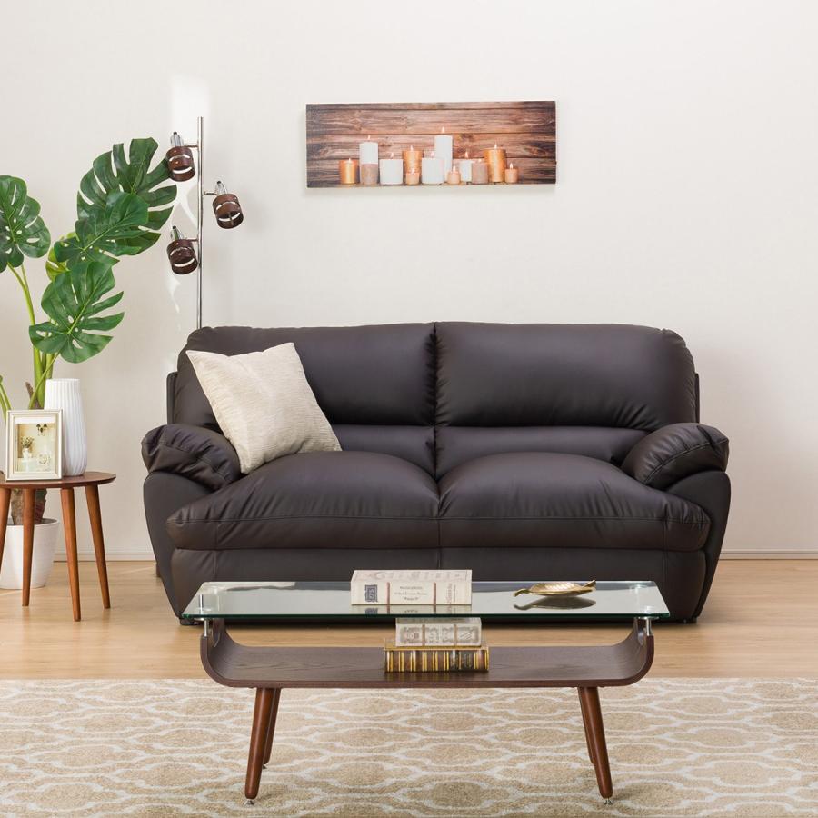 ニトリ（NITORI） ソファー ソファ 2人掛け 合成皮革ソファ (Nシールド