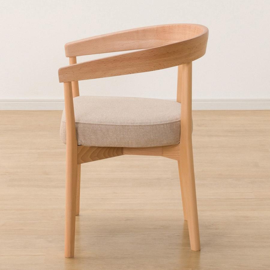 ニトリ（NITORI） 傷・汚れに強いファブリック ダイニングチェア(N