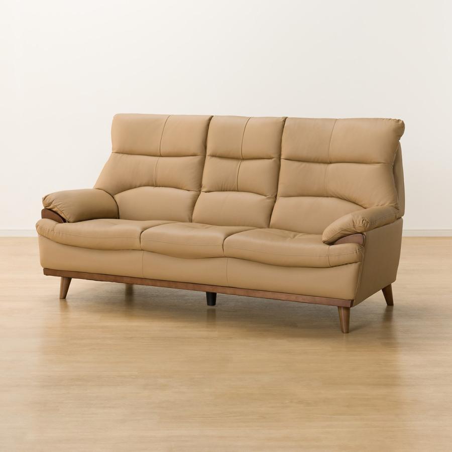 ニトリ（NITORI） 3人掛けソファ(PD02-2 革 MO) : ニトリ Yahoo!店