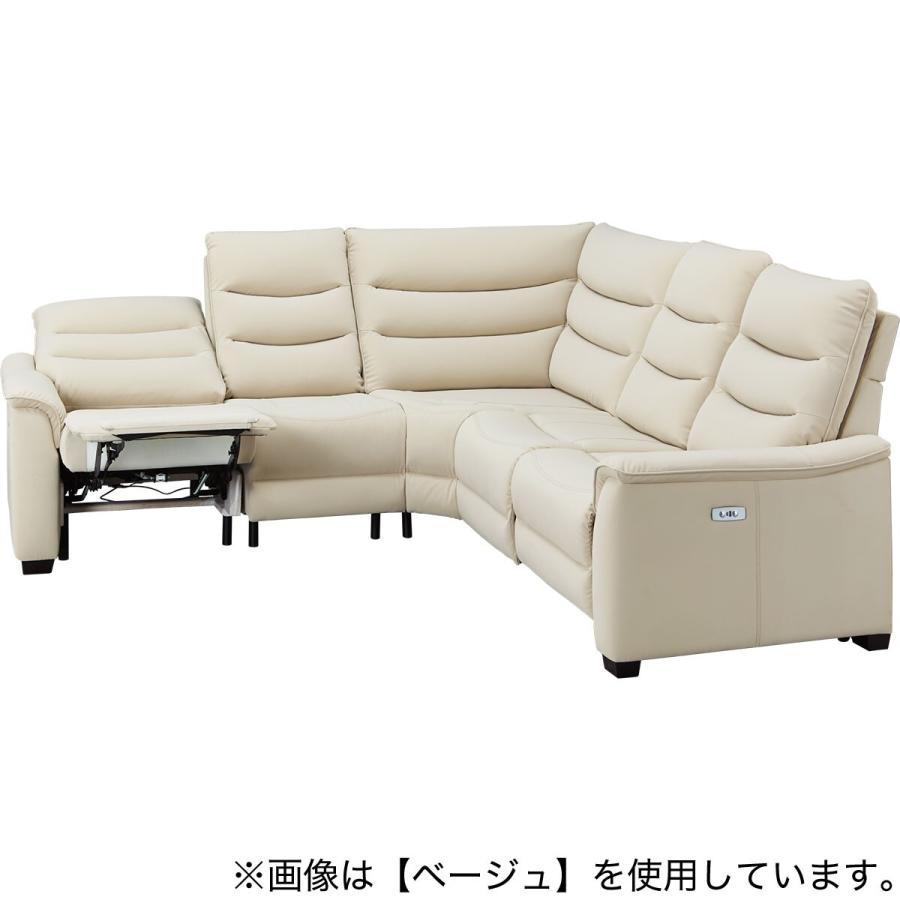 ニトリ（NITORI） 傷・汚れに強い合成皮革 コーナーソファ5点セット