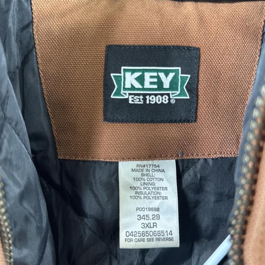 USA古着 key ダック ワークジャケット アクティブジャケット パーカー