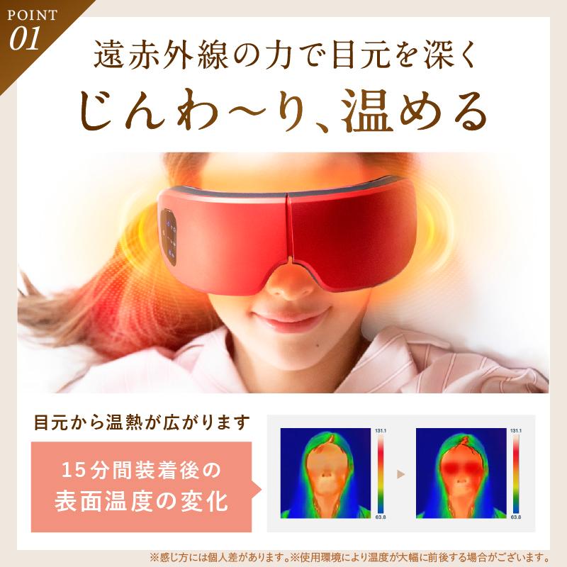 NIPLUX ホットアイマスク 充電式 NIPLUX EYE RELAX S アイ