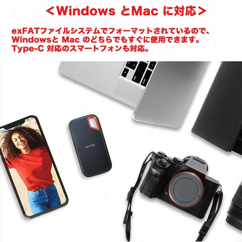 SanDisk（サンディスク） SanDisk SSD 外付け 1TB USB3.2Gen2 読出最大