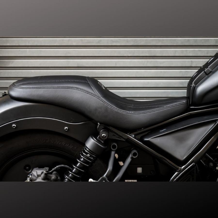 ホンダ（HONDA） レブル250/500交換用ブラック スペシャルロングシート