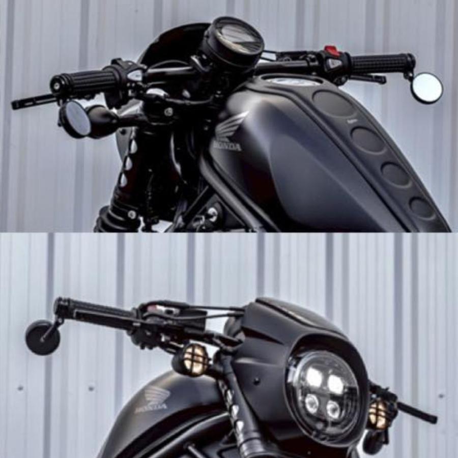 ホンダ レブル250/500 [2025年Eクラッチ]用アルミ軽量ハンドルバー