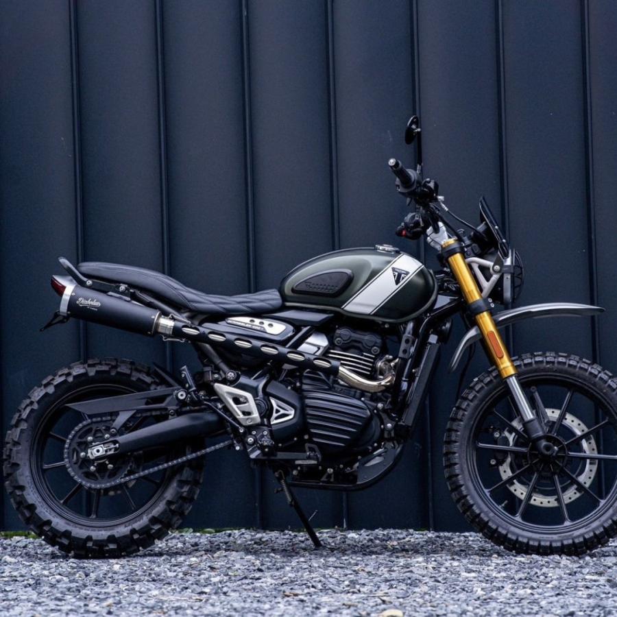 トライアンフ スピード400 / スクランブラー400X 交換用ロングシート