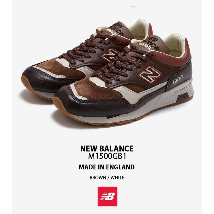 New Balance（ニューバランス） スニーカー M1500GBI BROWN WHITE MADE