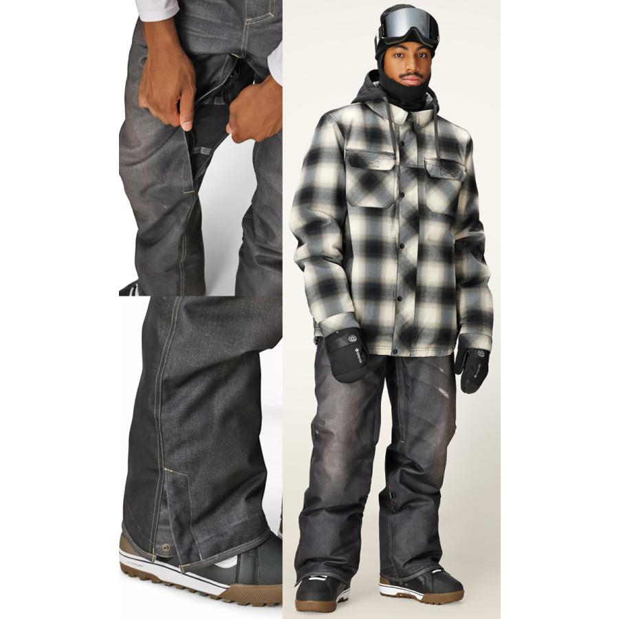 686（シックスエイトシックス） 25-26 686 DECONSTRUCTED DENIM PANT