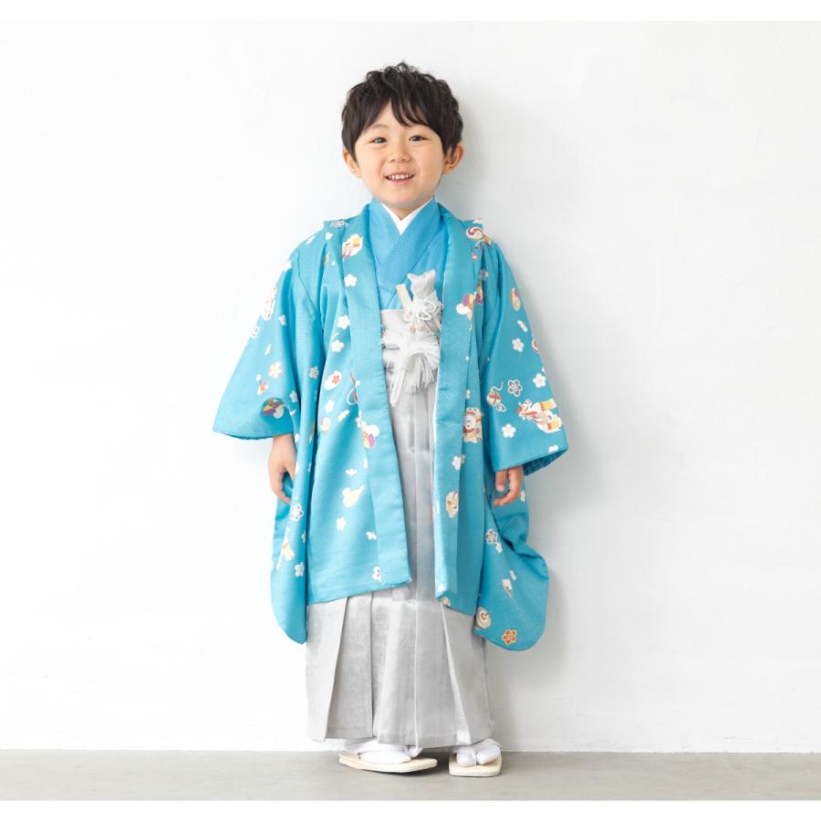 SOUBIEN（創美苑） 七五三 フルセット レンタル 5歳 着物 羽織 男の子