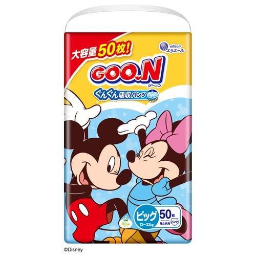 グーン ぐんぐん吸収パンツ BIGサイズ ディズニー ( 50枚入 )/ グーン