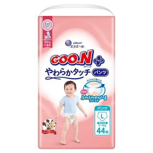 グーンプラス やわらかタッチ パンツ Lサイズ ディズニー ( 44枚入