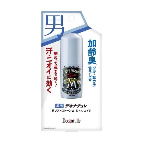 デオナチュレ 男ソフトストーンW ミドルエイジ ( 20g )/ : 爽快