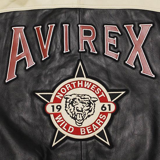 AVIREX（アヴィレックス） アウター レザージャケット スタジャン WILD