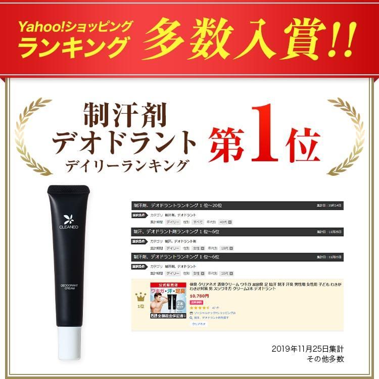 CLEANEO（クリアネオ） 公式 医薬部外品 ワキガ クリーム 30g 1本