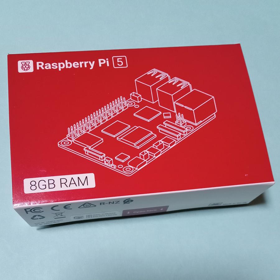 Raspberry Pi 5 (ラズベリーパイ5) / 8GB 技適取得済み SC1112