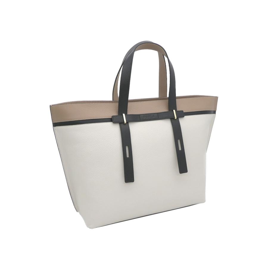 FURLA（フルラ） Furla Giove トートバッグ L MARSHMALLOW+GREIGE+NERO