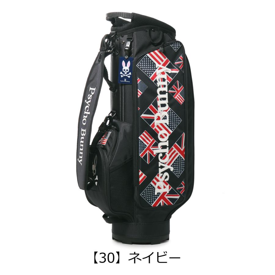 Psycho Bunny（サイコバニー） ゴルフ キャディバッグ ゴルフバッグ
