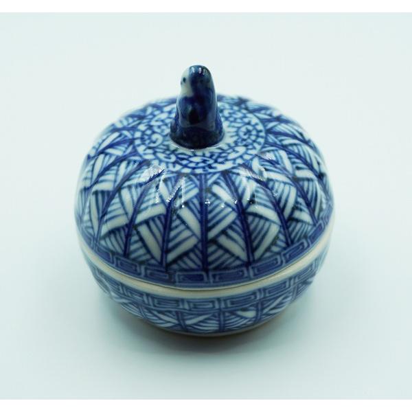 茶道具 香合 香合 豆男 高野昭阿弥 木箱 : 新古茶道具 さかい ヤフー店