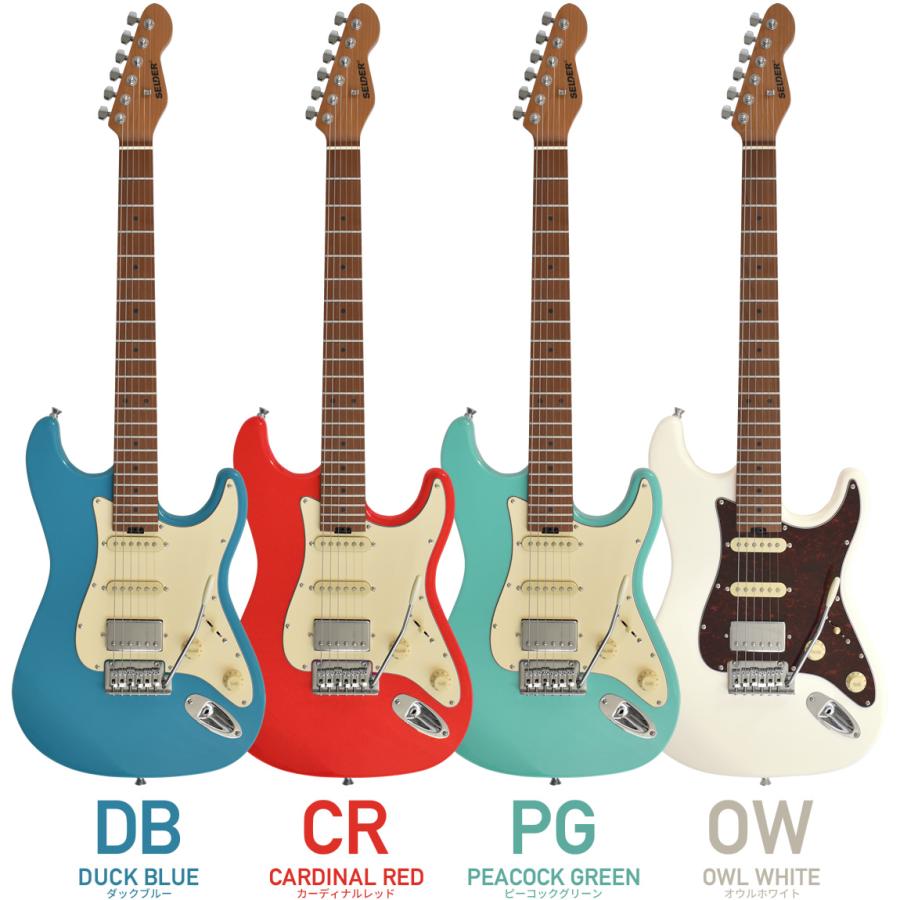 エレキギター SELDER ST-33RM スーパーリミテッドセット VOX