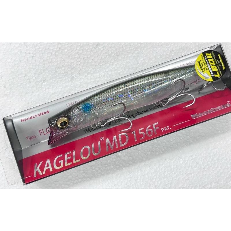 Megabass（メガバス） KAGELOU MD 156F カゲロウMD 156F GP CLEAR BORA