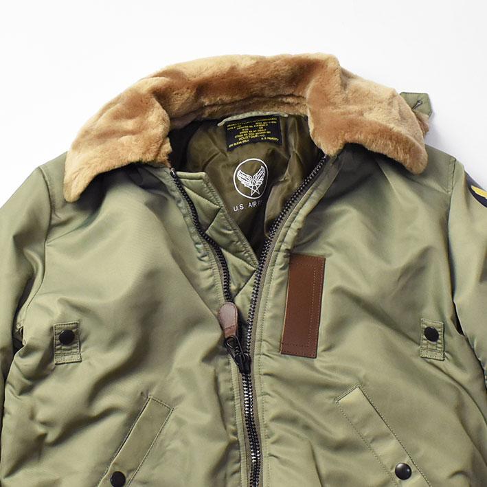 HOUSTON（ヒューストン） B-15B フライトジャケット US AIR FORCE B15