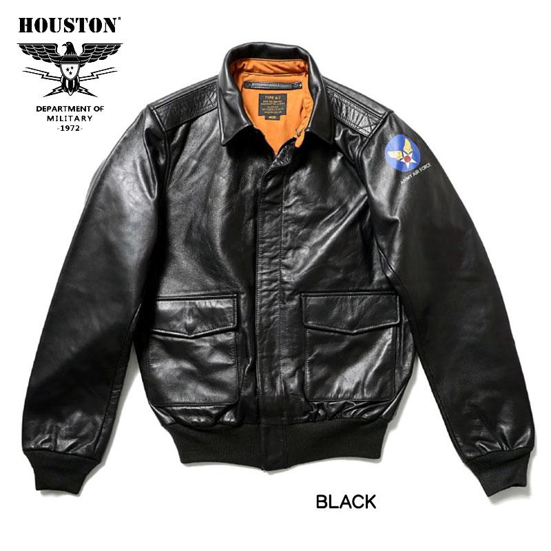 HOUSTON（ヒューストン） レザージャケット 革ジャン メンズ A-2 A2 US