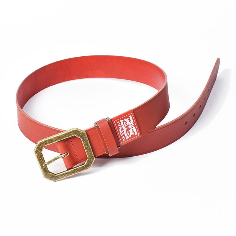 Levi's（リーバイス） サイドライン レザーベルト ゴールドバックル