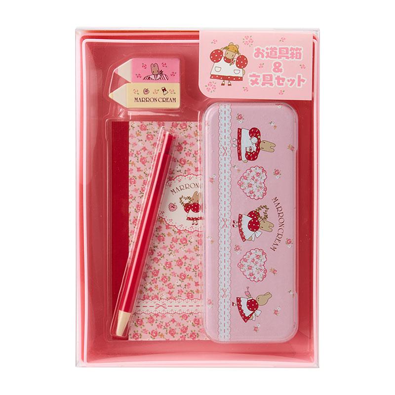 sanrio（サンリオ） マロンクリーム お道具箱＆文具セット（身の回り