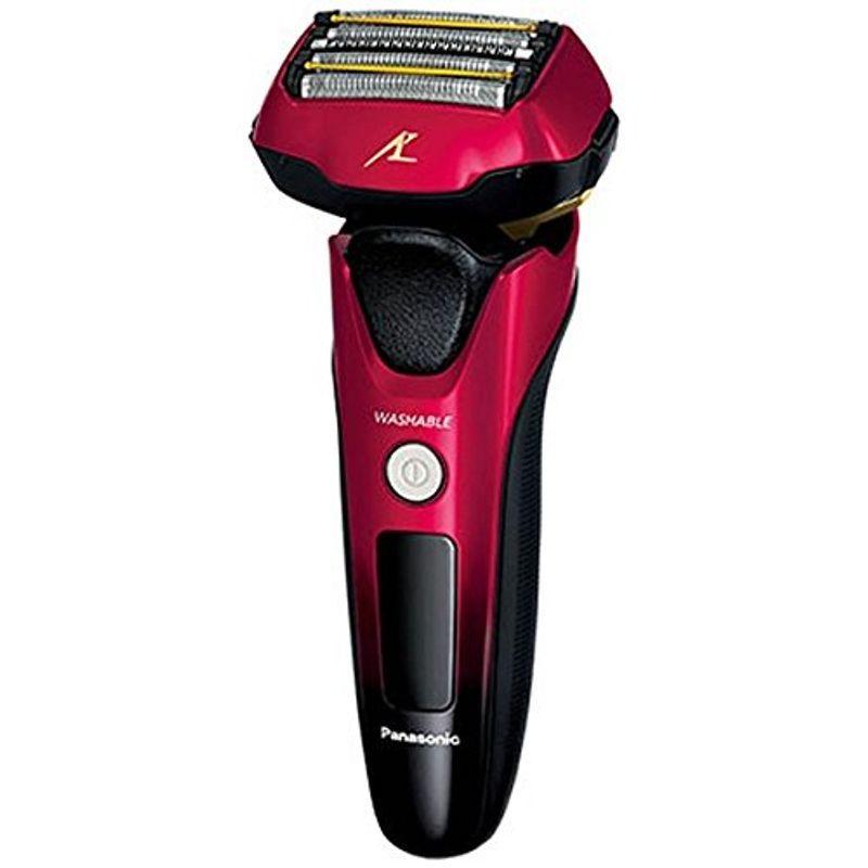 パナソニック 電気シェーバー （赤）Panasonic ラムダッシュ 5枚刃 ES