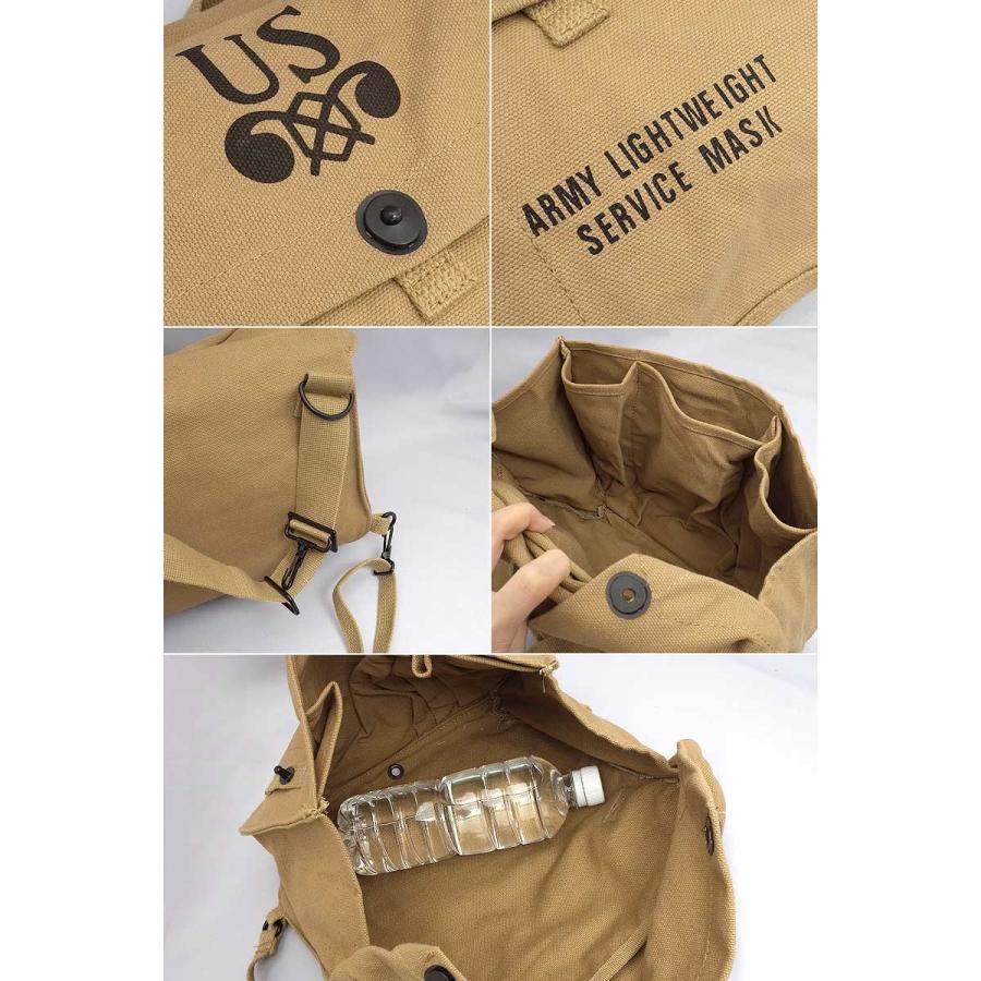 YMCLKY 米軍タイプ WW2イクイップメントシリーズ M6ガスマスクバッグ