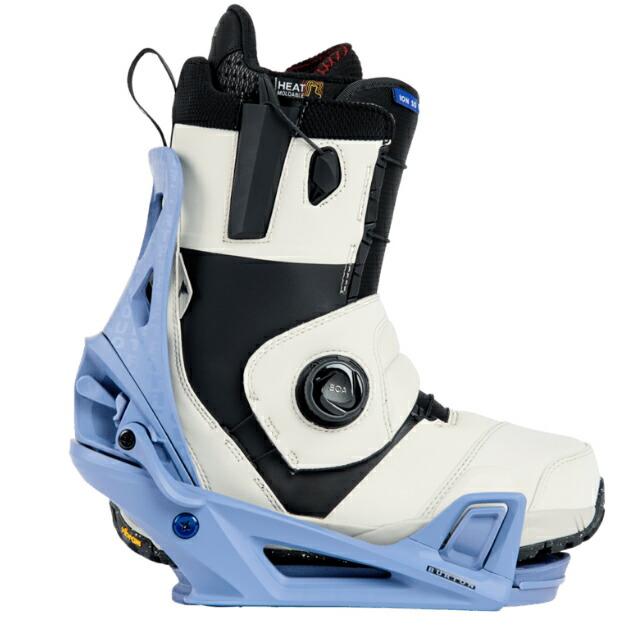 BURTON STEPON MENS BINDING RE:FLEX Slate Blue / Logo バートン