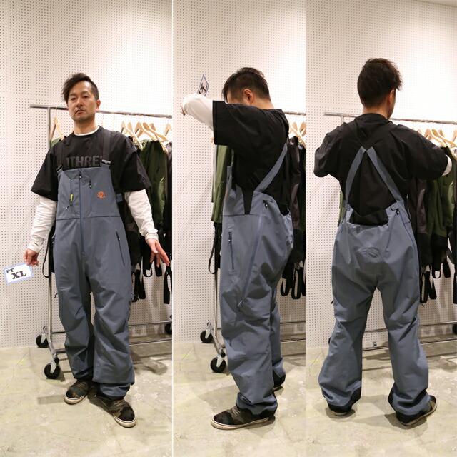 24-25☆UNFUDGE OUTWEAR【アンファッジ】GENTLE BIB PANTS(WIDE FIT