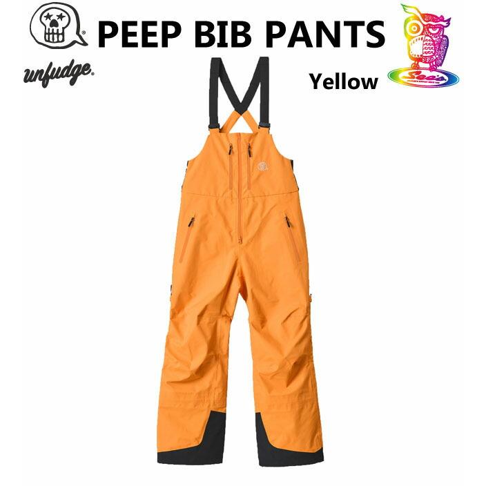 予約商品☆25-26☆UNFUDGE 【アンファッジ】PEEP BIB PANTS(STANDARD