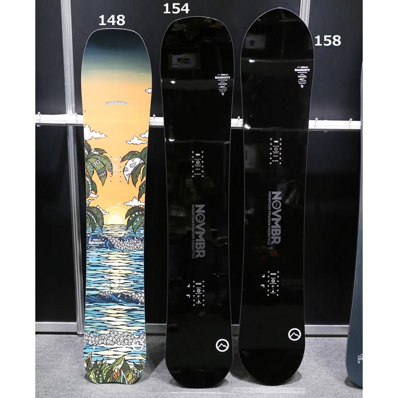 オリジナル解説】NOVEMBER BACKCITY 148-154-158cm ノーベンバー