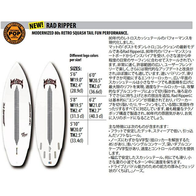 LOST×LIBTECH ロストリブテック RAD RIPPER 【ラッドリッパー