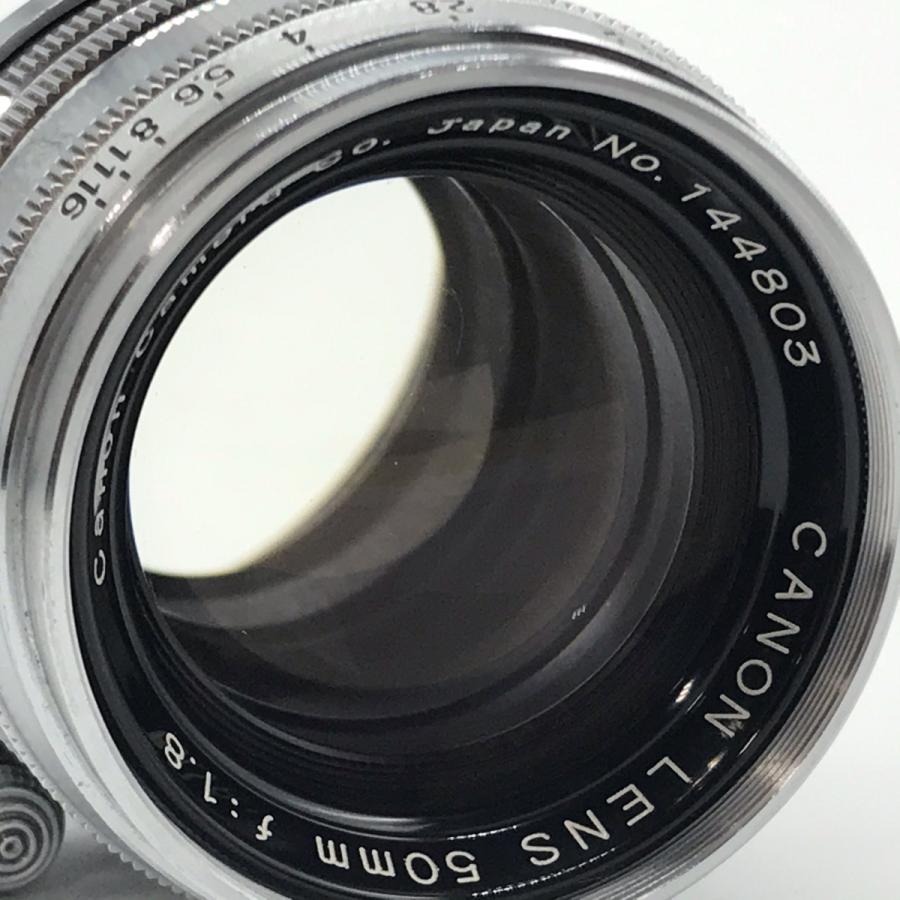キヤノン（Canon） CANON LENS 50mm f1.8 レンズ Lマウント : 富士見