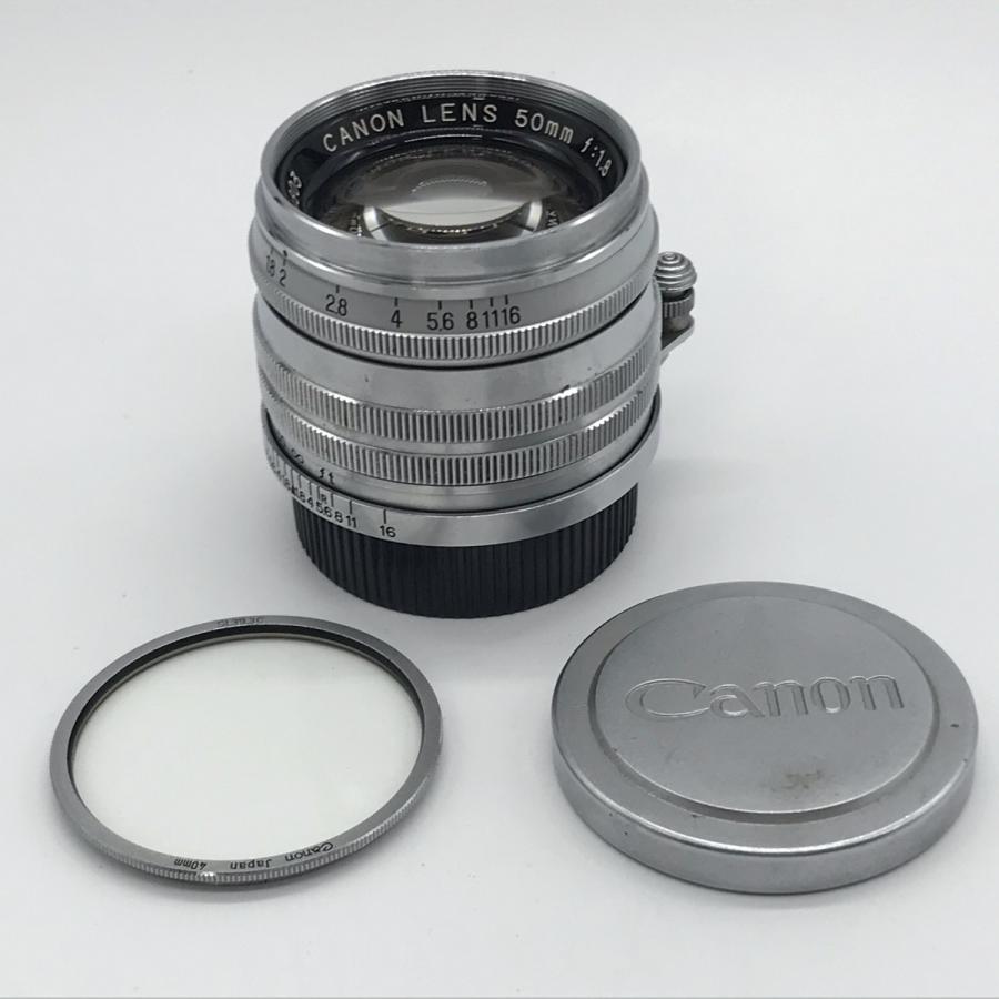 キヤノン（Canon） CANON LENS 50mm f1.8 レンズ Lマウント : 富士見