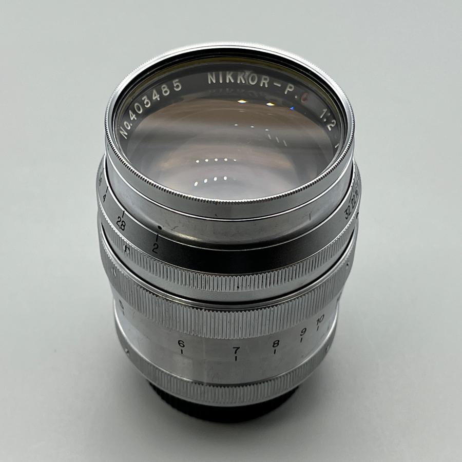 ニコン（Nikon） NIKKOR-P.C 8.5cm f2 Nippon Kogaku Japan ニッコール