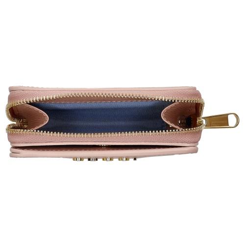 GUCCI（グッチ） 二つ折り財布 レディース スクリプト ミニ ウォレット