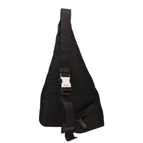 プラダ ボディバッグ メンズ ブラック PRADA 2VZ092 V OMO 2DMG F0002