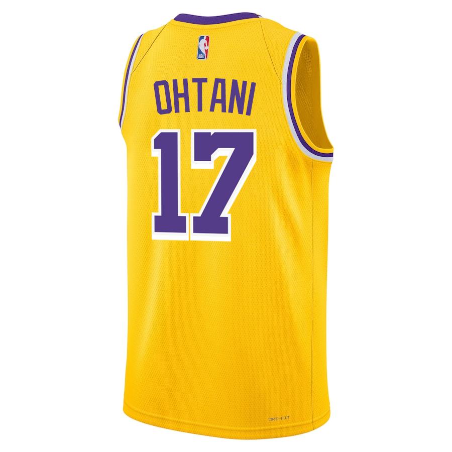 NIKE（ナイキ） NBA 大谷翔平 レイカーズ ユニフォーム スウィングマン