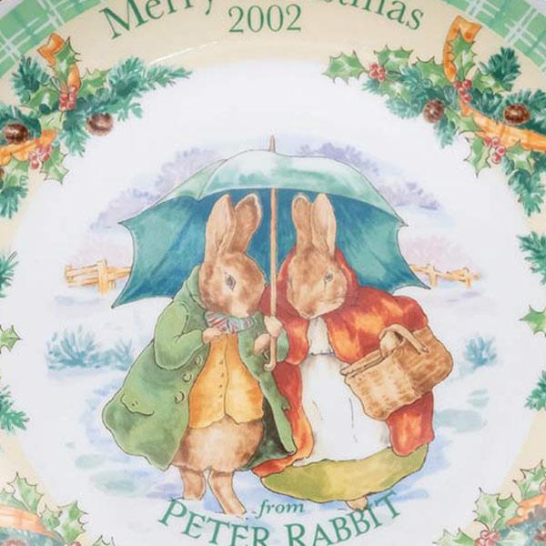 WEDGWOOD（ウェッジウッド） ピーターラビット クリスマスプレート