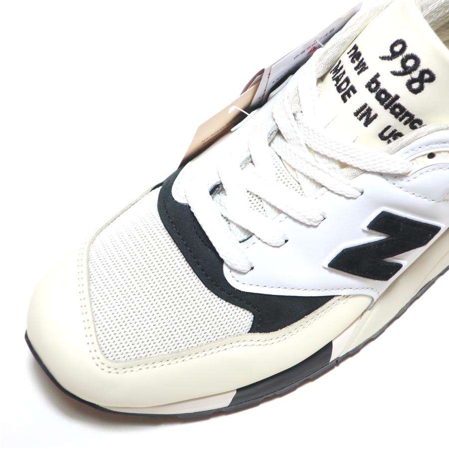 998シリーズ NEW BALANCE U998TI WHITE BLACK MADE IN USA
